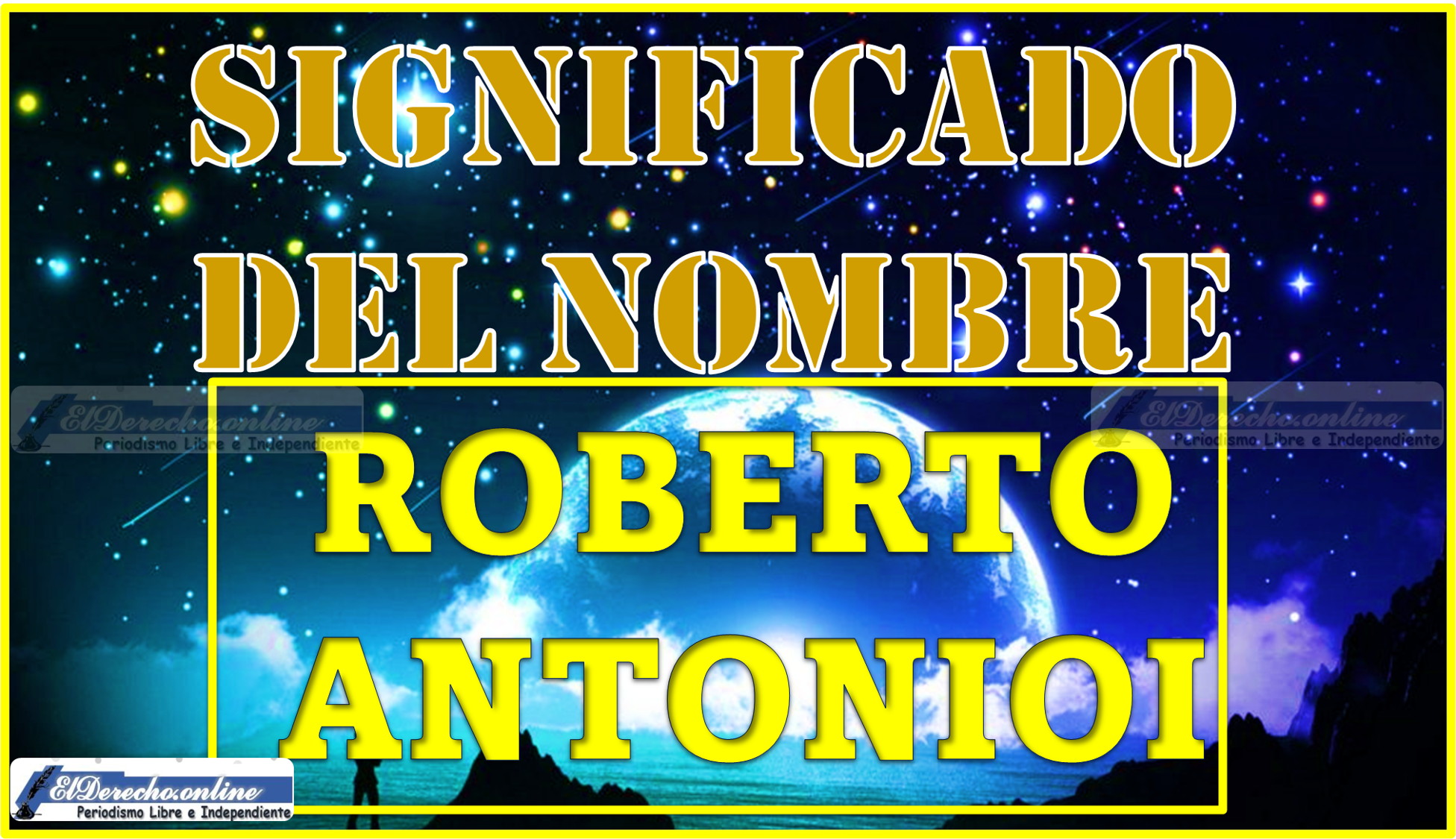 Significado del nombre Roberto Antonio, su origen y más