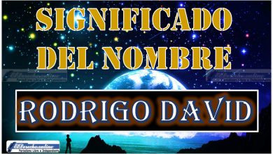 Significado del nombre Rodrigo David, su origen y más