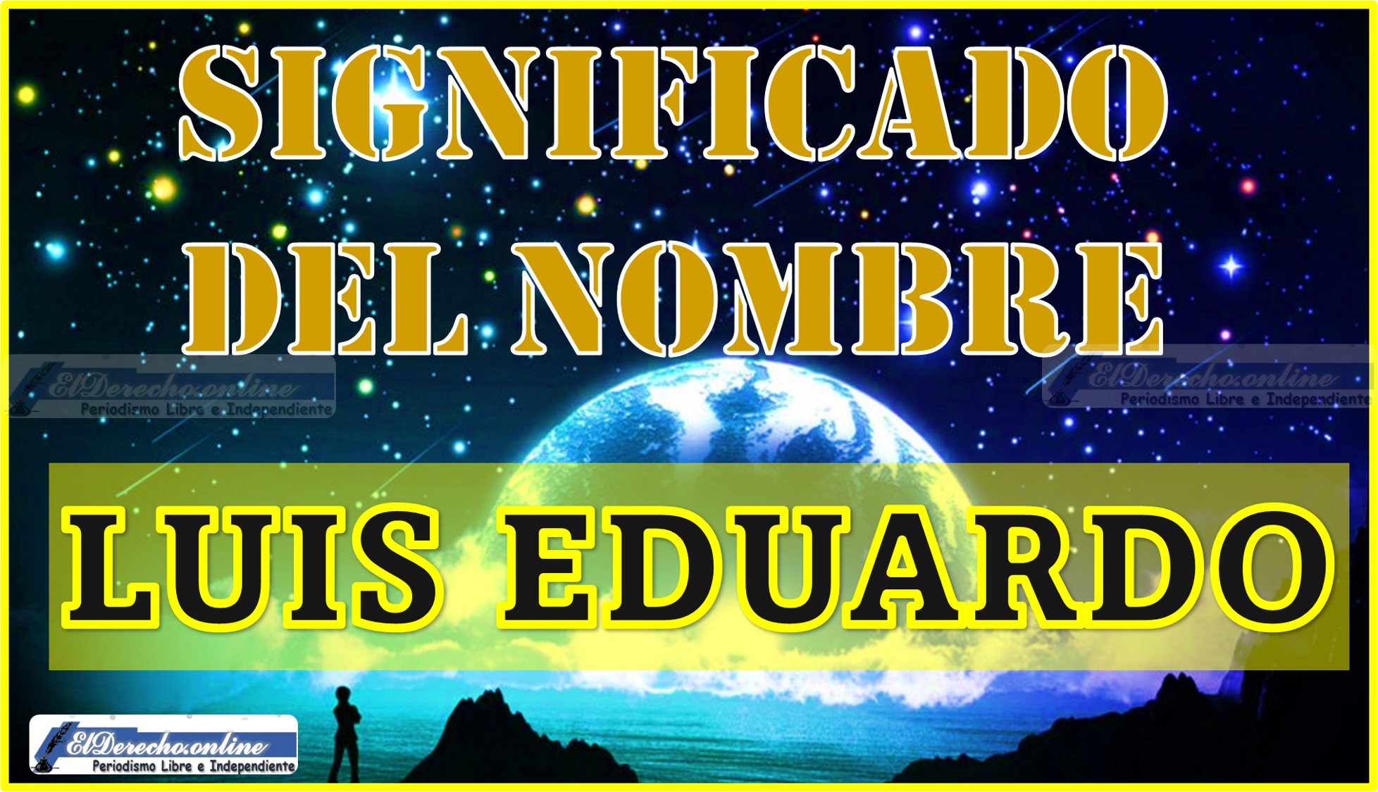 Significado del nombre Luis Eduardo, su origen y más