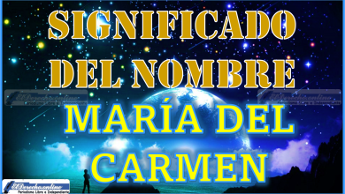Significado del nombre María del Carmen, su origen y más