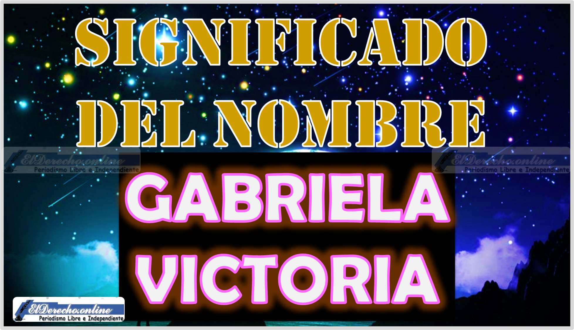 Significado del nombre Gabriela Victoria, su origen y más