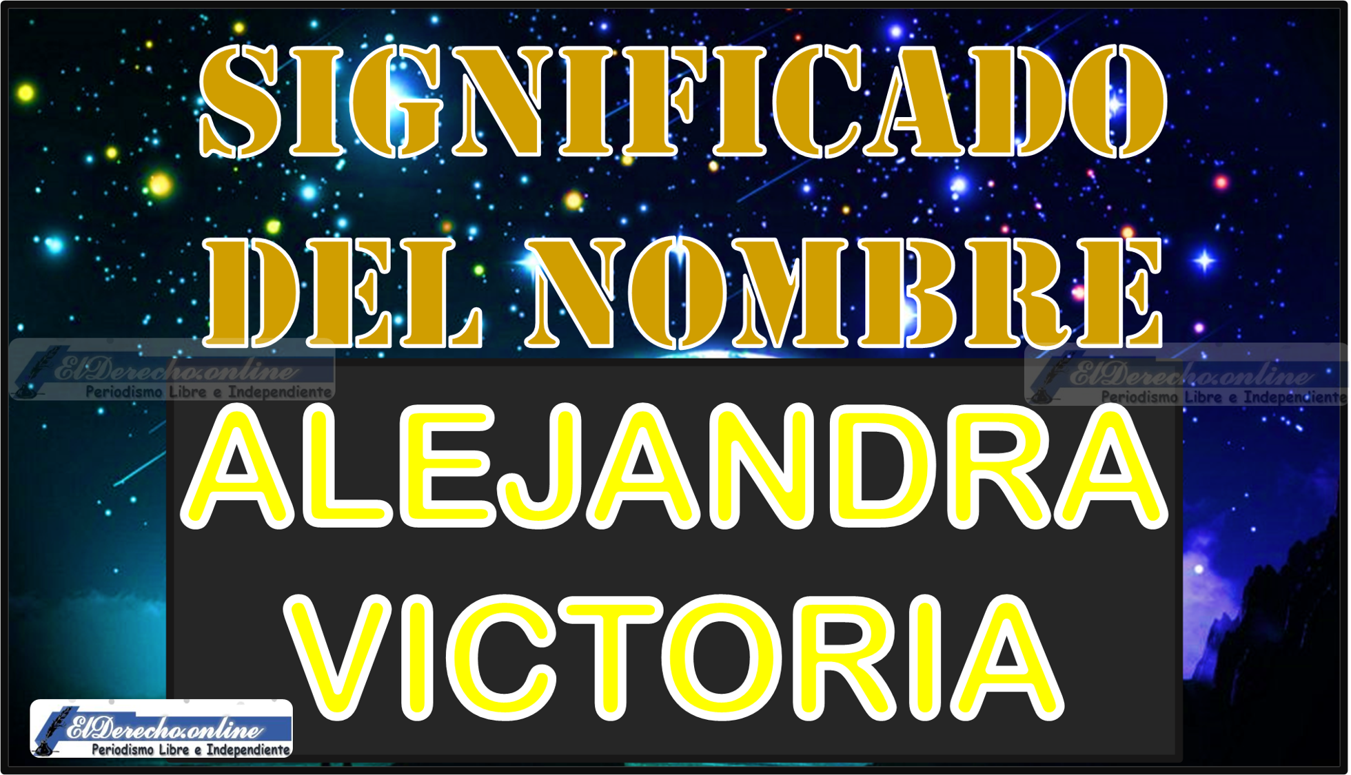 Significado del nombre Alejandra Victoria, su origen y más