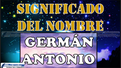 Significado del nombre Germán Antonio, su origen y más