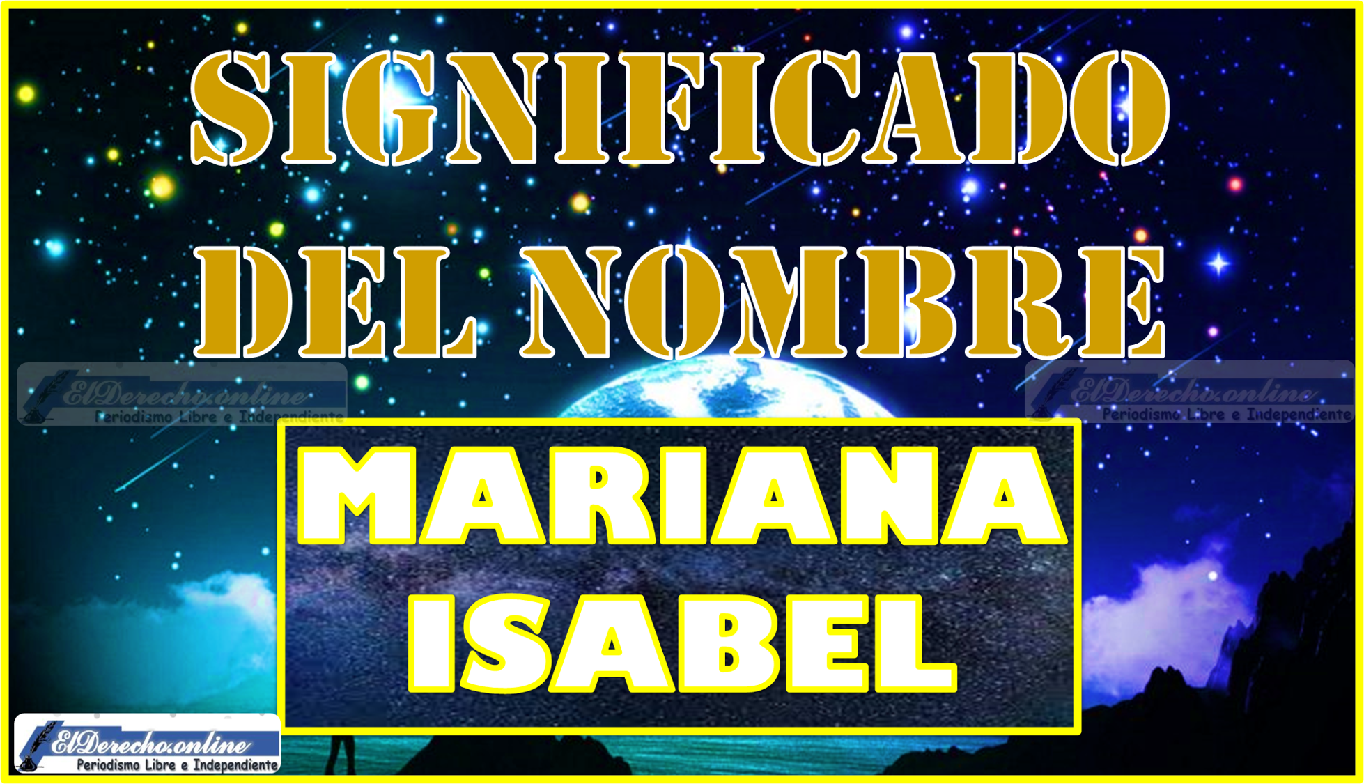Significado del nombre Mariana Isabel, su origen y más