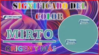 El color Mirto, significado, origen y más