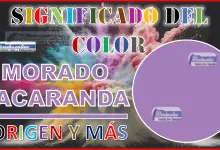 El color Morado jacaranda, significado, origen y más