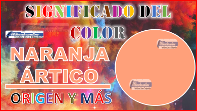 El color Naranja ártico, significado, origen y más