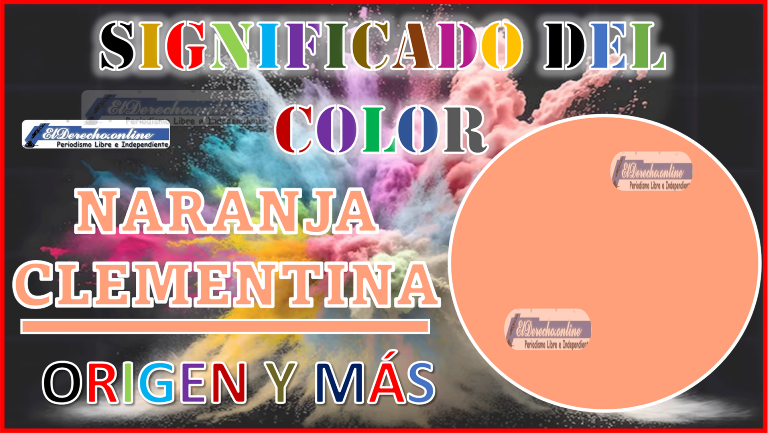 El Color Naranja Clementina, Significado, Origen Y Más 🥇 El Derecho
