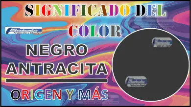 El color Negro antracita, significado, origen y más