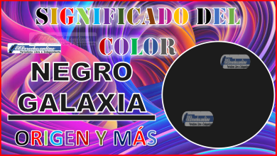 El color Negro Galaxia, significado, origen y más