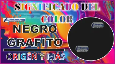 El color Negro Grafito, significado, origen y más