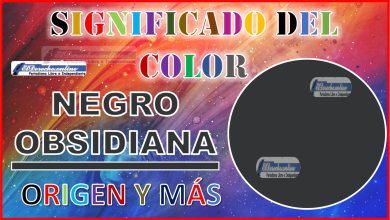 El color Negro Obsidiana, significado, origen y más