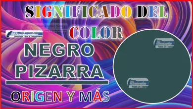 El color Negro pizarra, significado, origen y más