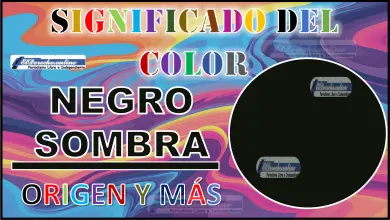 El color Negro Sombra, significado, origen y más