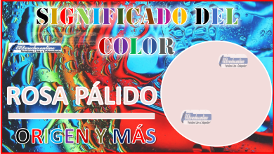 El color Rosa Pálido, significado, origen y más