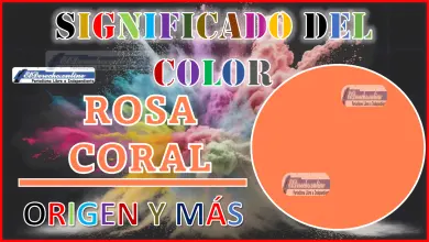 El color rosa coral, significado, origen y más