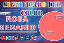 El color Rosa Geranio, significado, origen y más