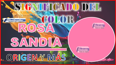 El color Rosa Sandía, significado, origen y más