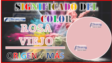 El color Rosa Viejo, significado, origen y más