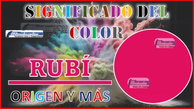 El color Rubí, significado, origen y más