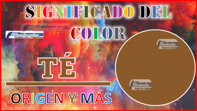 El color Té, significado, origen y más