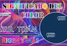 El color Azul Titán, significado, origen y más