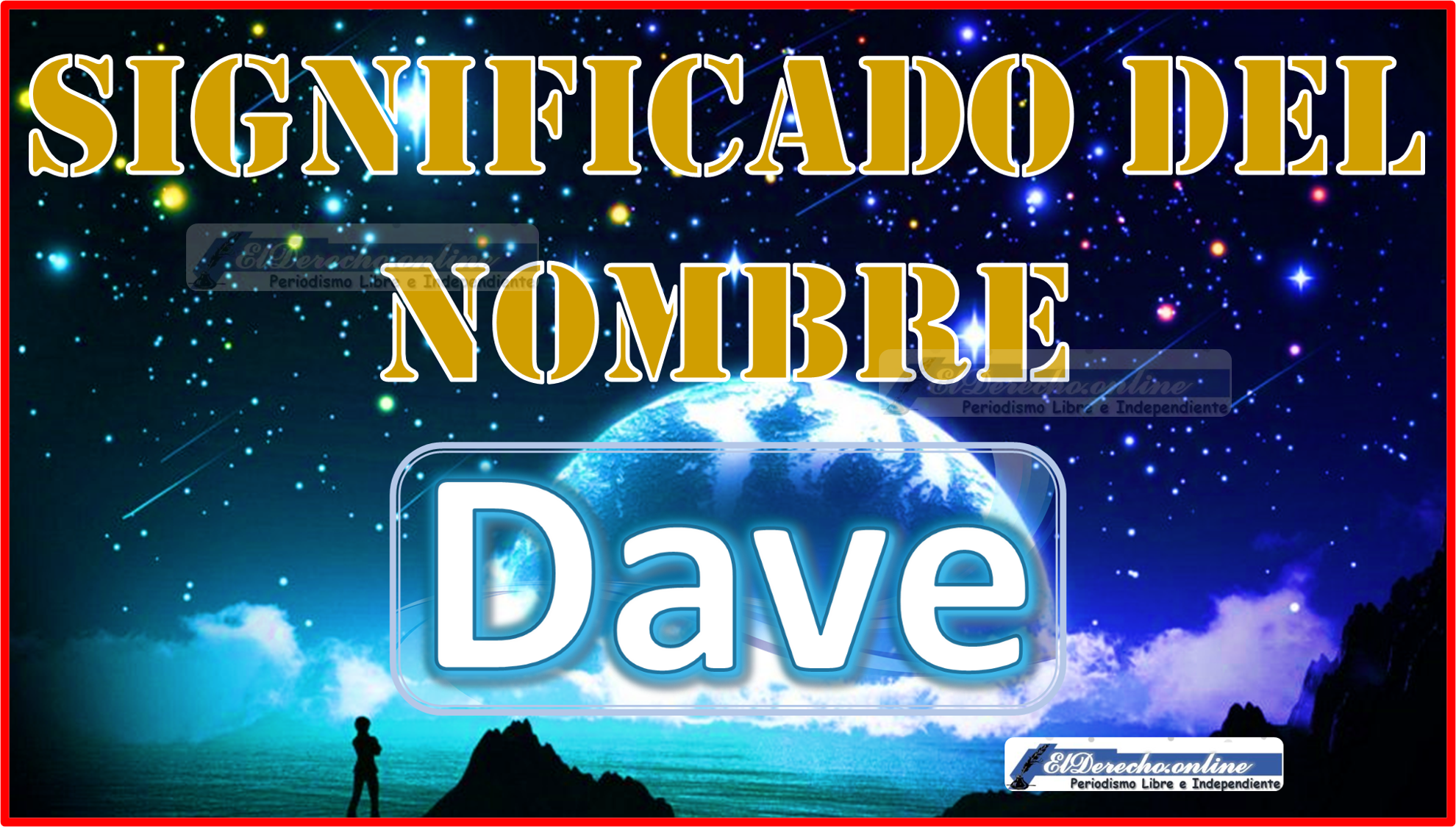 Significado del nombre Dave, su origen y más