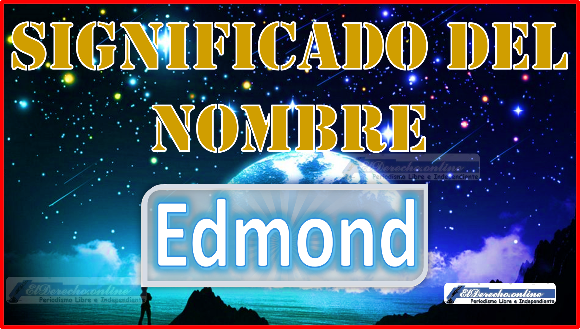 Significado del nombre Edmond, su origen y más