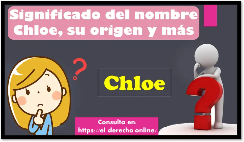 Significado del nombre Chloe, su origen y más