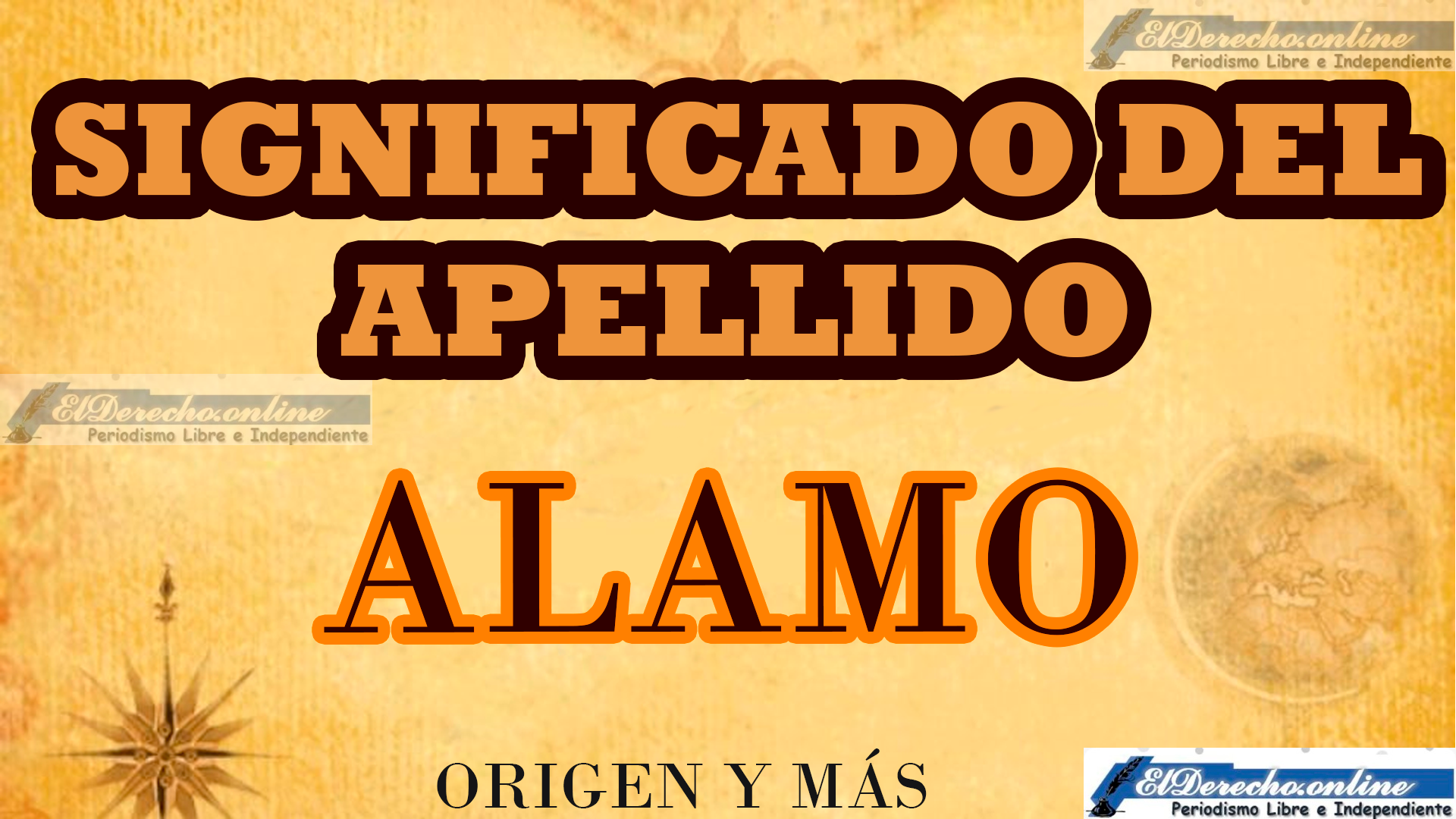 Significado del apellido Alamo, Origen y más
