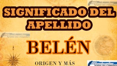 Significado del apellido Belén, Origen y más