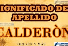 Significado del apellido Calderón, Origen y más
