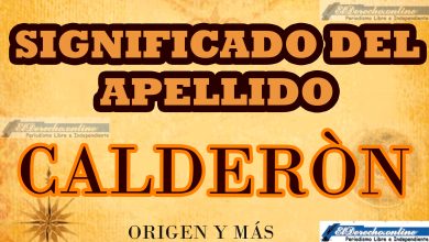 Significado del apellido Calderón, Origen y más