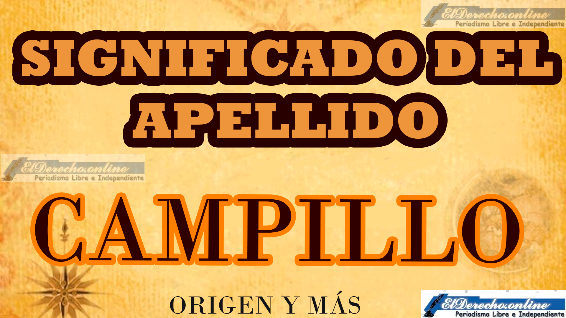 Significado del apellido Campillo, Origen y más