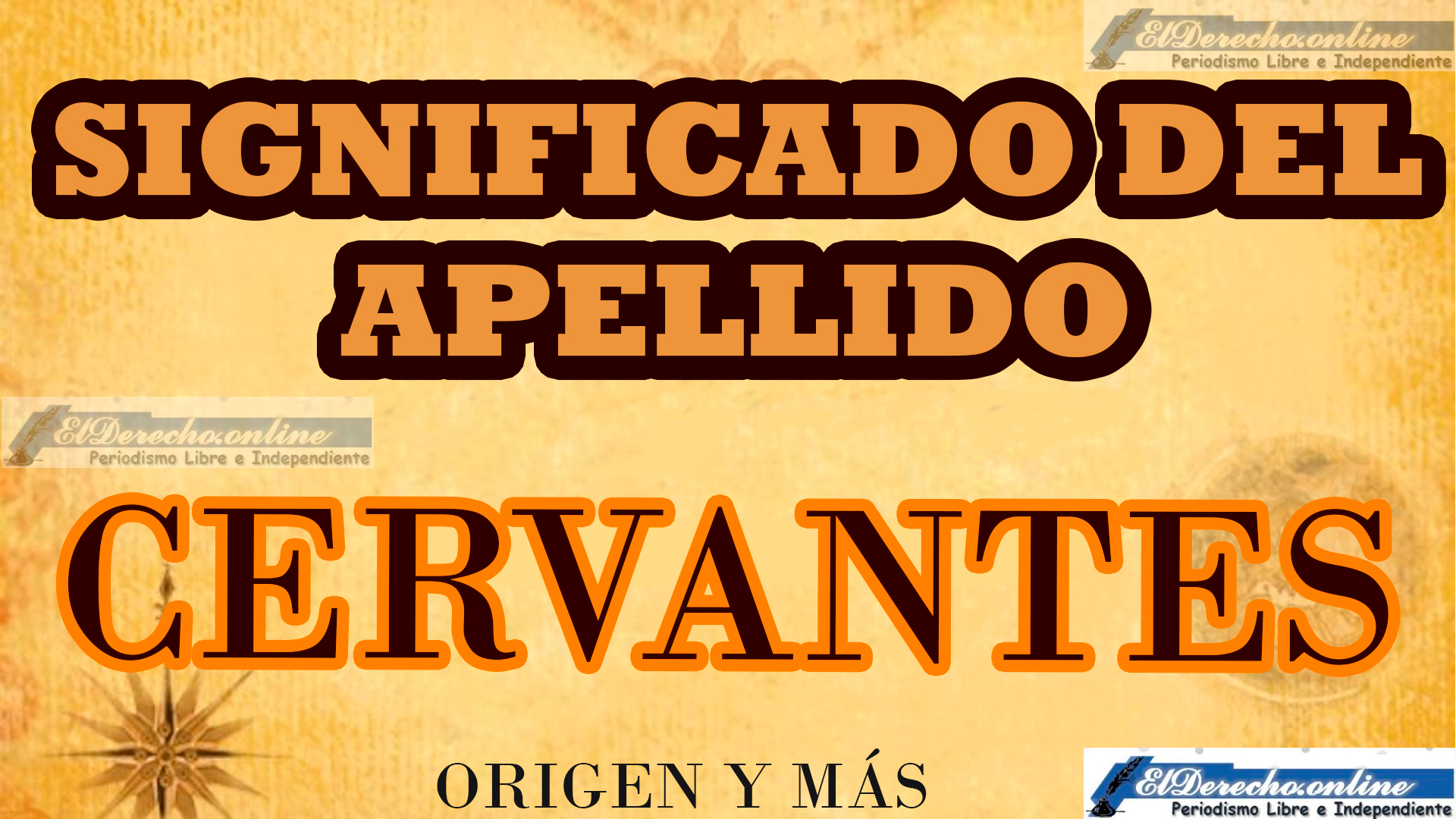 Significado del apellido Cervantes, Origen y más