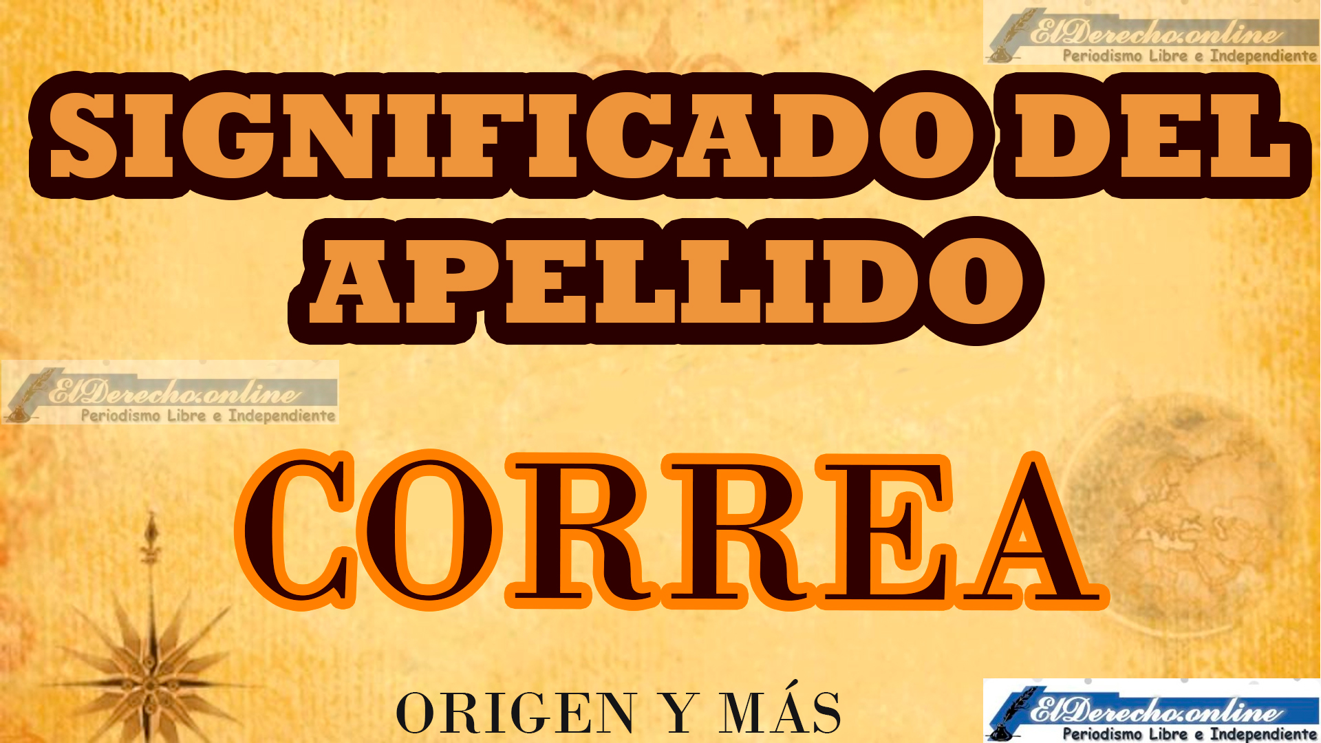 Significado del apellido Correa, Origen y más