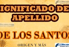 Significado del apellido De Los Santos, Origen y más