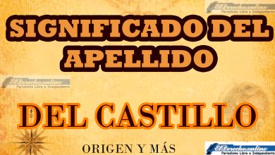 Significado del apellido Del Castillo, Origen y más