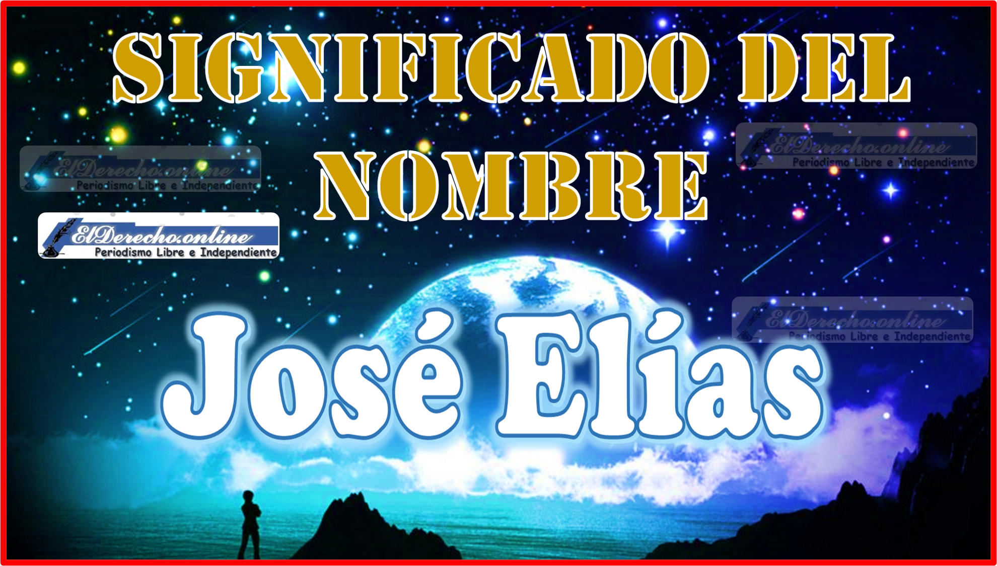 Significado del nombre José Elías, su origen y más