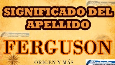 Significado del apellido Ferguson, Origen y más