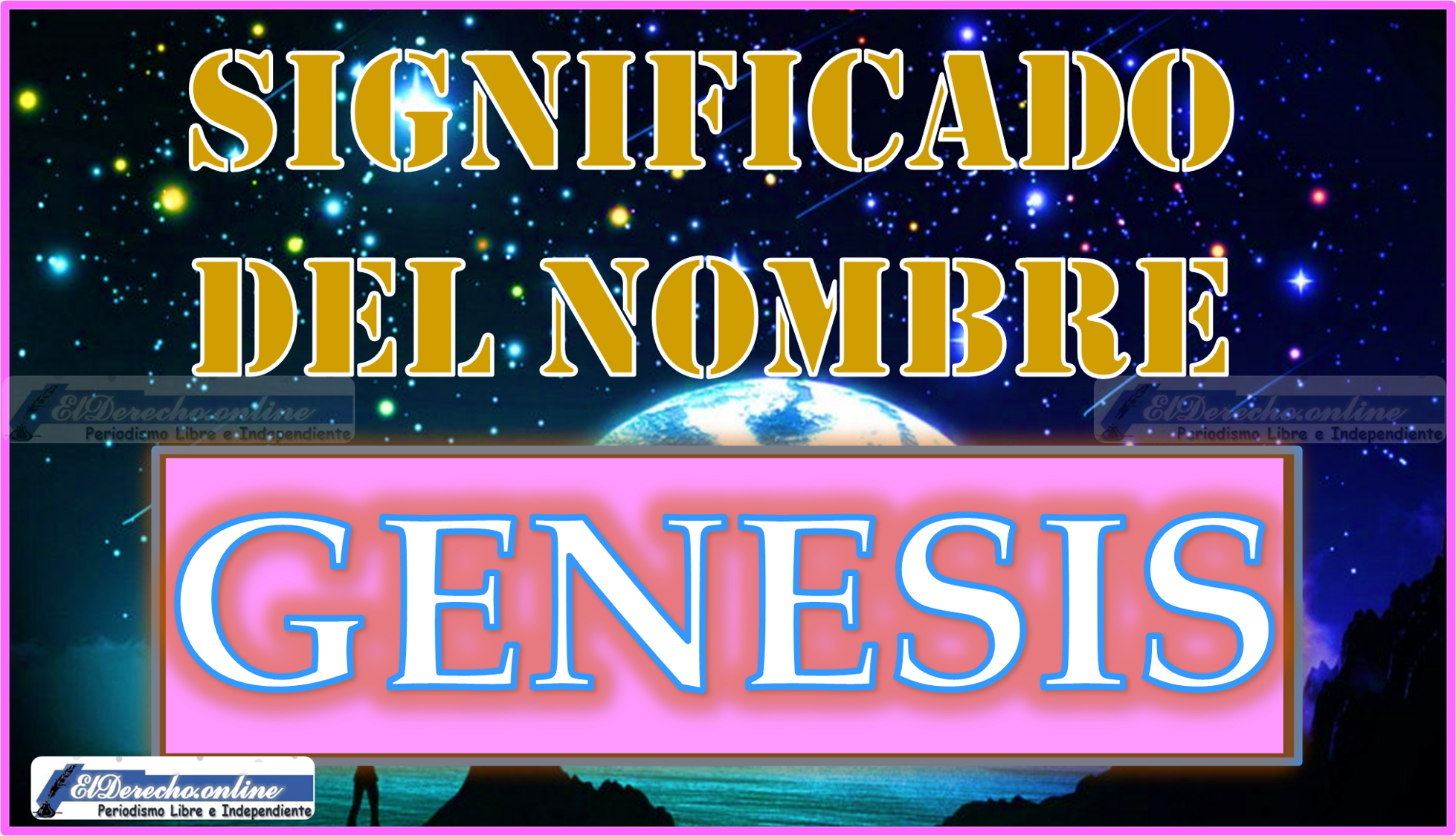 Significado del nombre Genesis, su origen y más