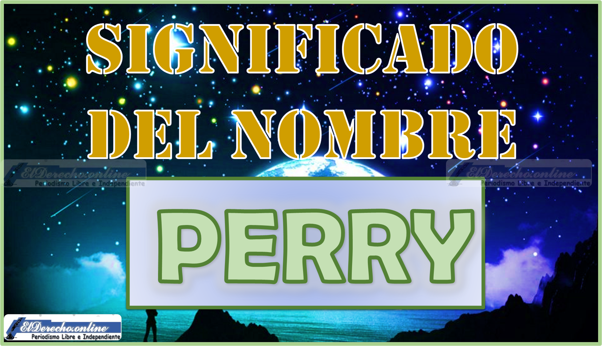 Significado del nombre Perry, su origen y más