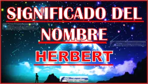 Significado del nombre Herbert, su origen y más