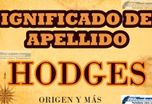 Significado del apellido Hodges, Origen y más