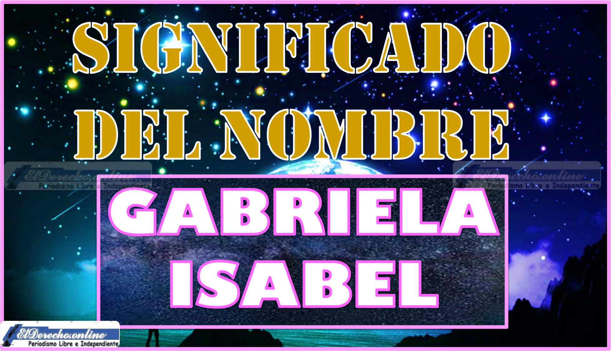 Significado del nombre Gabriela Isabel, su origen y más