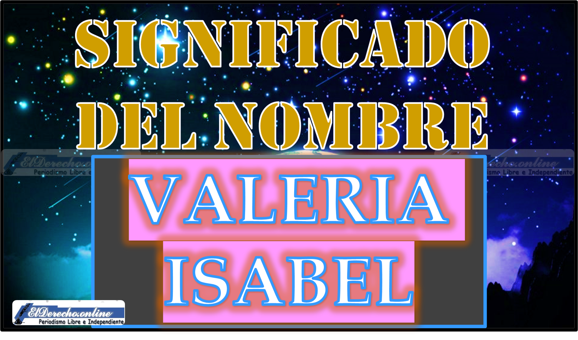 Significado del nombre Valeria Isabel, su origen y más
