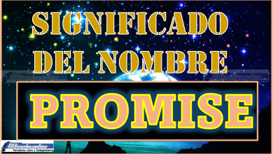 Significado del nombre Promise, su origen y más