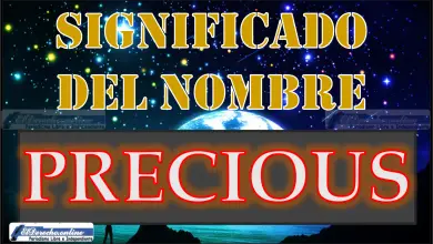 Significado del nombre Precious, su origen y más