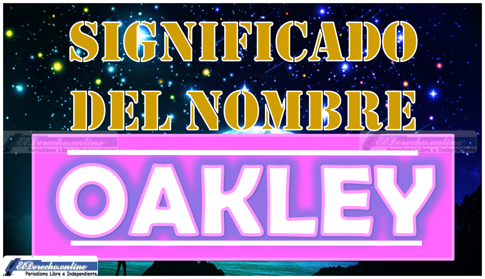Significado del nombre Oakley, su origen y más