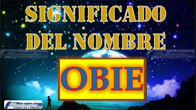 Significado del nombre Obie, su origen y más